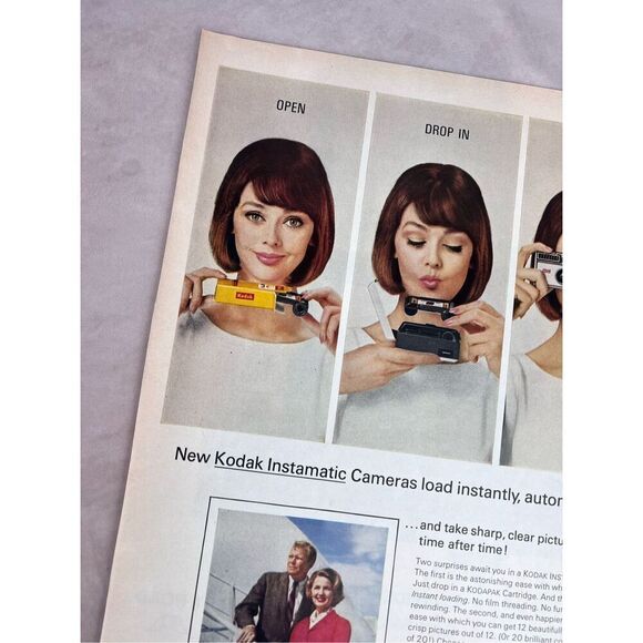 Vintage Print Advertisement Ad 1965 Kodak Print - Picture 5 of 6